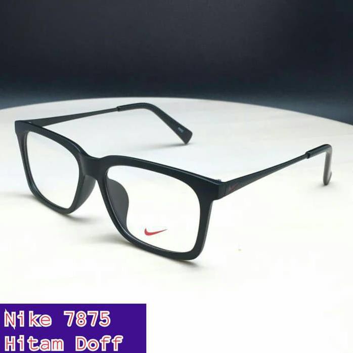 Frame Kacamata Vintage Nike 7875 Black Doff