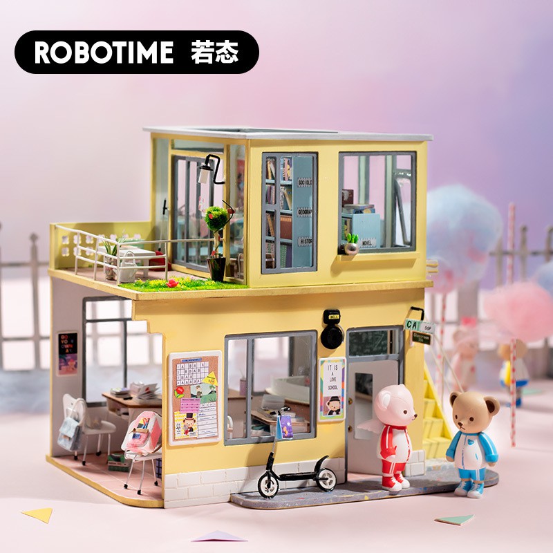 diy miniature classroom