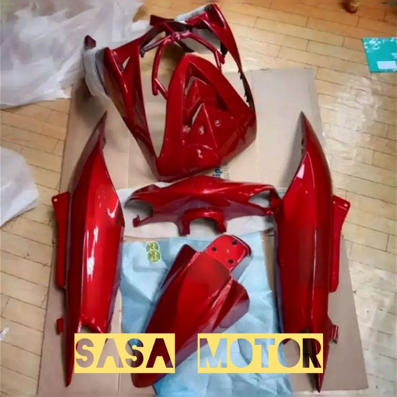 Full Body Halus Mio Soul Lama Karbu warna merah marun