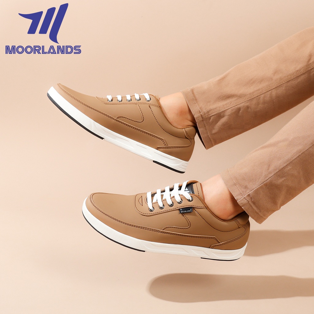 Sepatu Pria Kulit Casual Slip On Sepatu Santai Sepatu Semi Formal Kerja Kuliah Original MOORLANDS