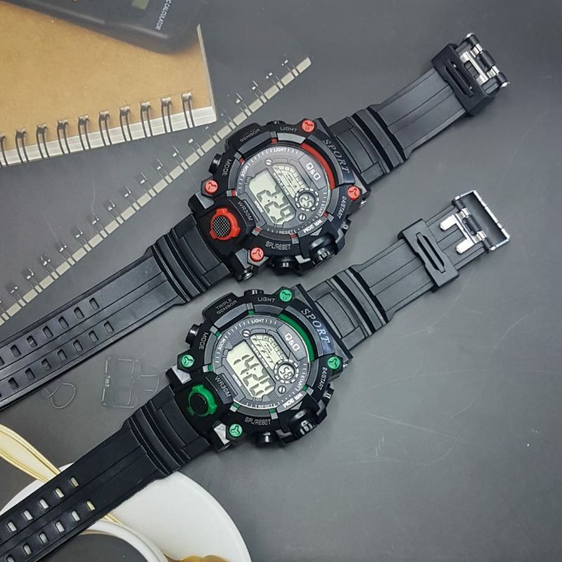 JAM TANGAN PRIA DIGITAL SPORT / JAM TANGAN PRIA Q&O DIGITAL