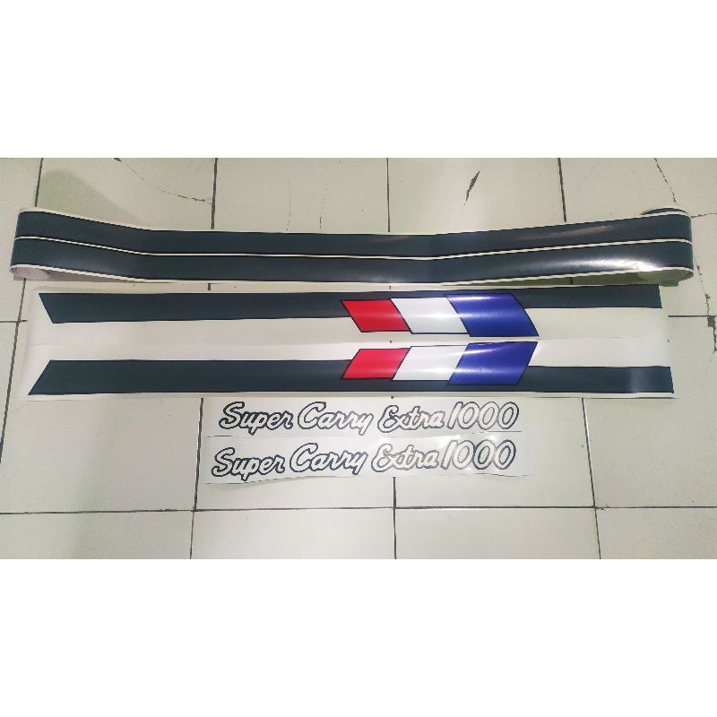 sticker list body suzuki super carry 1000 minibus / suzuki carry 1.0