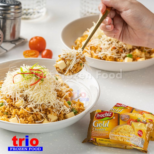 Prochiz Gold Keju Cheddar 160g - Keju Parut