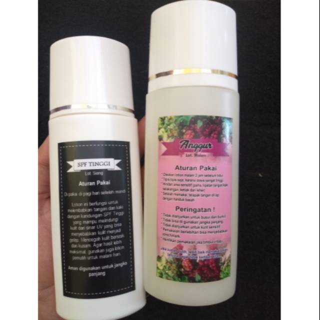 [ORIGINAL] LOTION DOSIS TINGGI ANGGUR SIANG MALAM