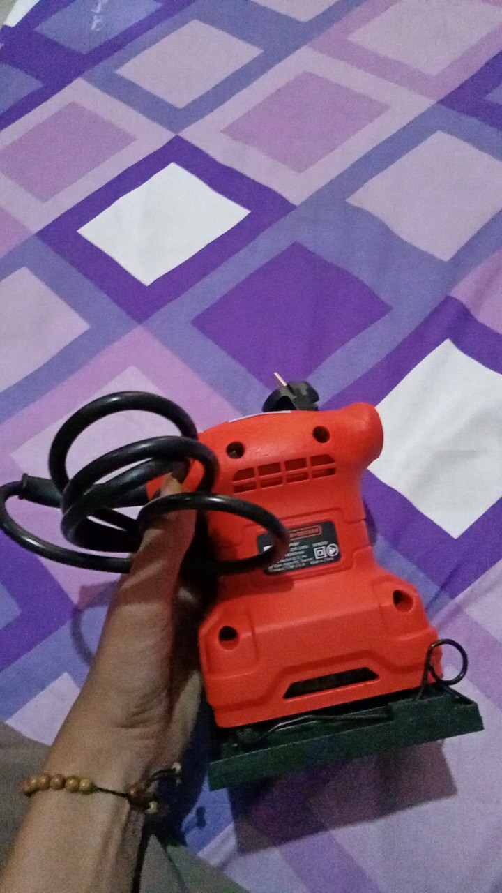 Mesin Amplas / Sander Black & Decker Sander Blackdecker