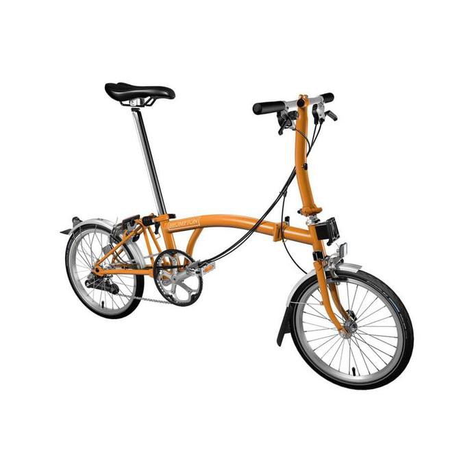 READY SURABAYA Brompton Sepeda Lipat UK S6L Metallic Graphite BNIB2020