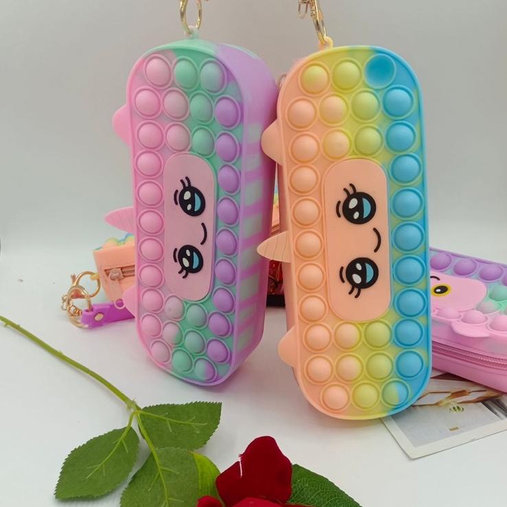 

Hot Sale Kotak Pensil Pop It Fashion Depan Belakang Bisa Pop It