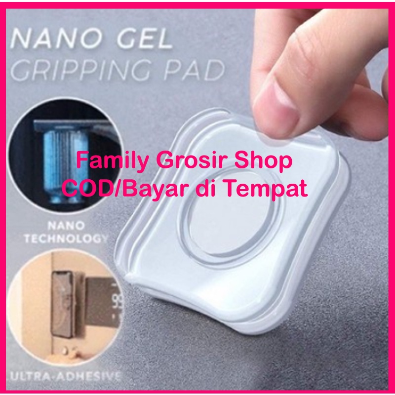 Gel Pad Nanotechnology - Holder HP Serbaguna - Perekat HP Gel Pad Nano