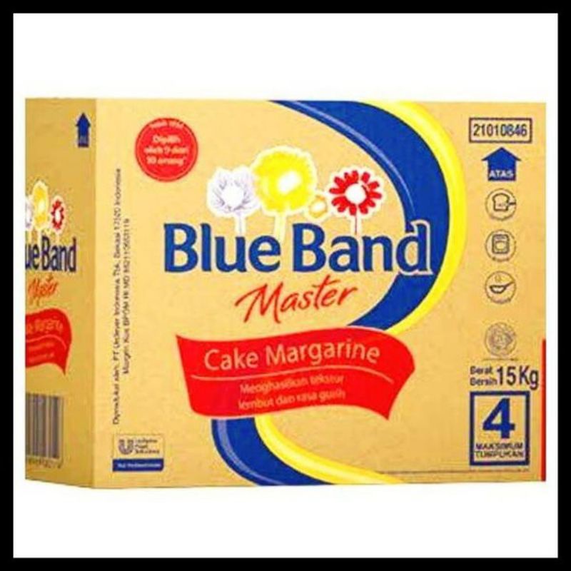 

Blue Band Master Margarin curah kemasan 500gr