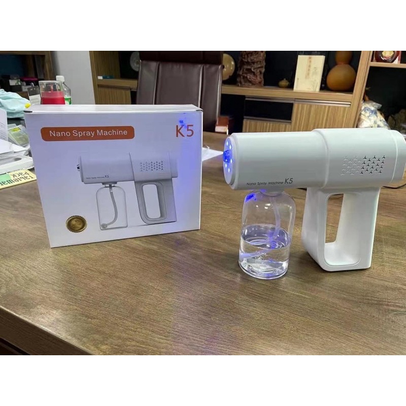 [BAYAR DITEMPAT] Nano Spray Gun Disinfectant UV Light Wireless ANTI VIRUS K5