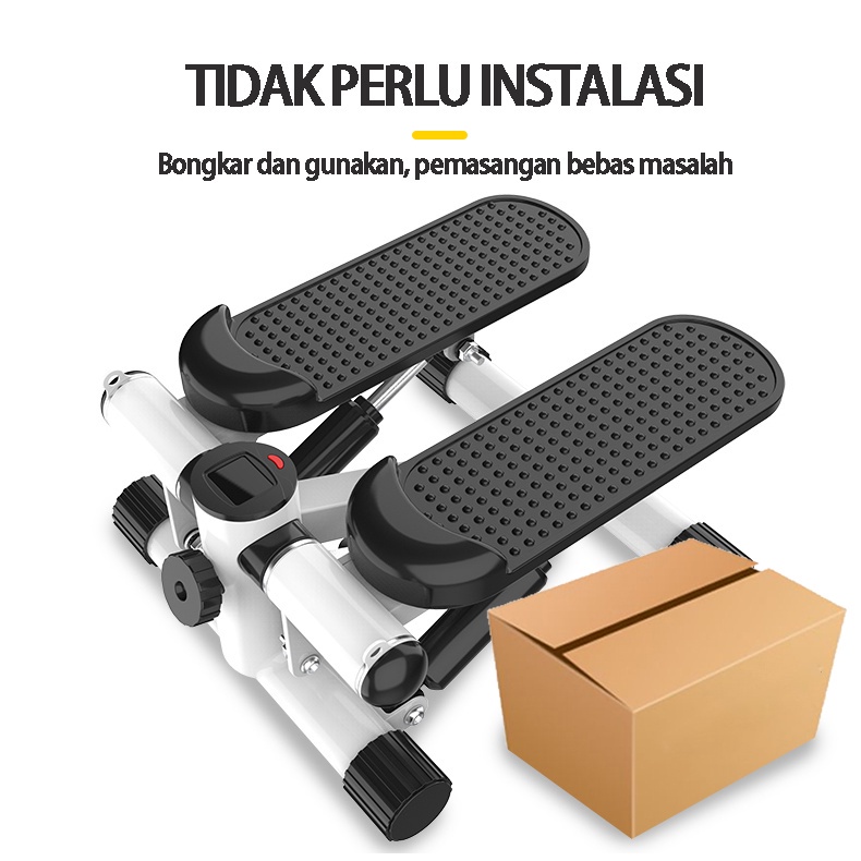 Air Climber Steper -Stepper Alat Fitness Olahraga menggambar aerobik tali