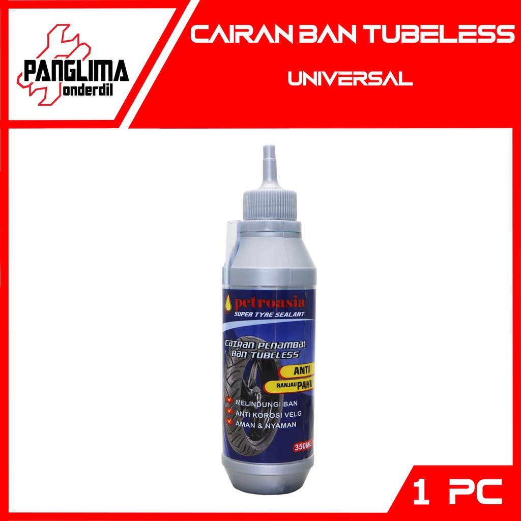 Cairan Penambal Ban Petroasia 350 ml Bocor Air-Tambal Anti Ranjau Tubles-Tubless Tubeles-Tubeles