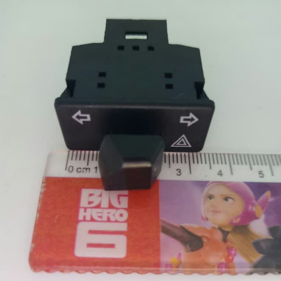 Tombol Saklar Sen Hazard Motor Universal 30mm dan 34mm Saklar Sein Ukuran 30mm Semua Motor