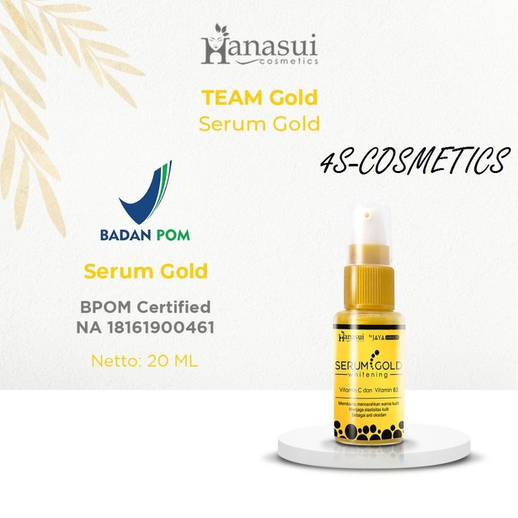 Jual Hanasui Whitening Gold Serum From Eka Jaya Internasional By ...