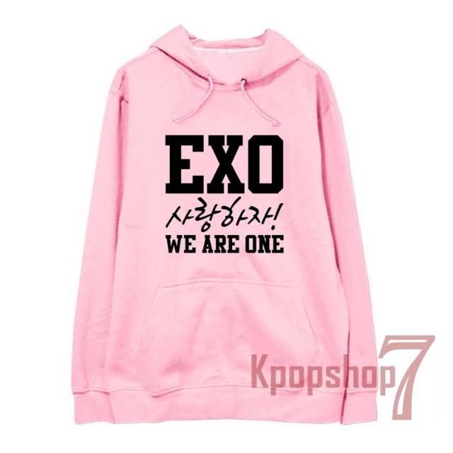 hoodie exo shopee