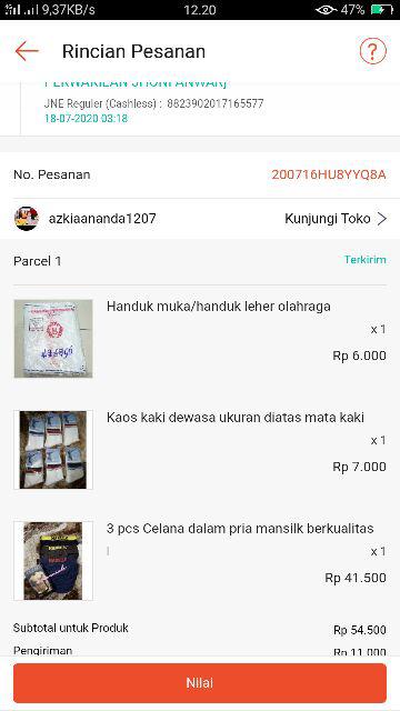 Handuk Muka/handuk Leher Olahraga