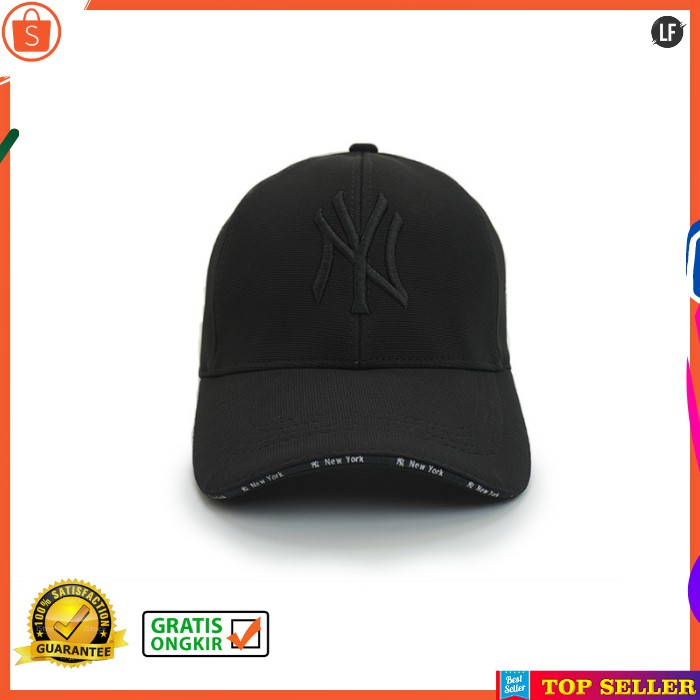 TOPI PRIA BASEBALL NY CAP KOREA SNAPBACK DISTRO COWOK KEREN STYLE HAT IMPORT w9