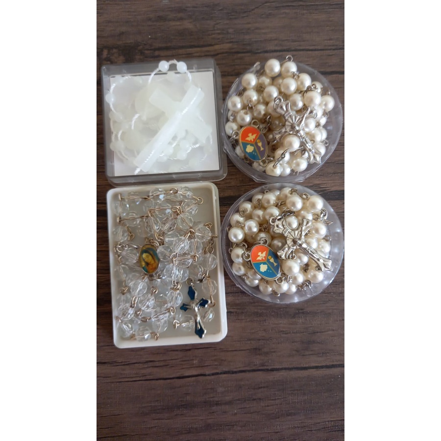 Rosario Kalung Kayu Tali Panjang Kode RSMK