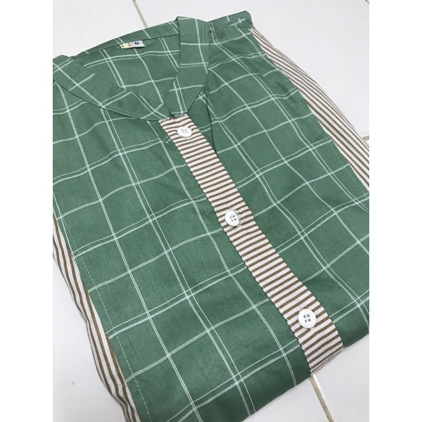 RJ3 Ramee Maira Dress gamis katun putih busui