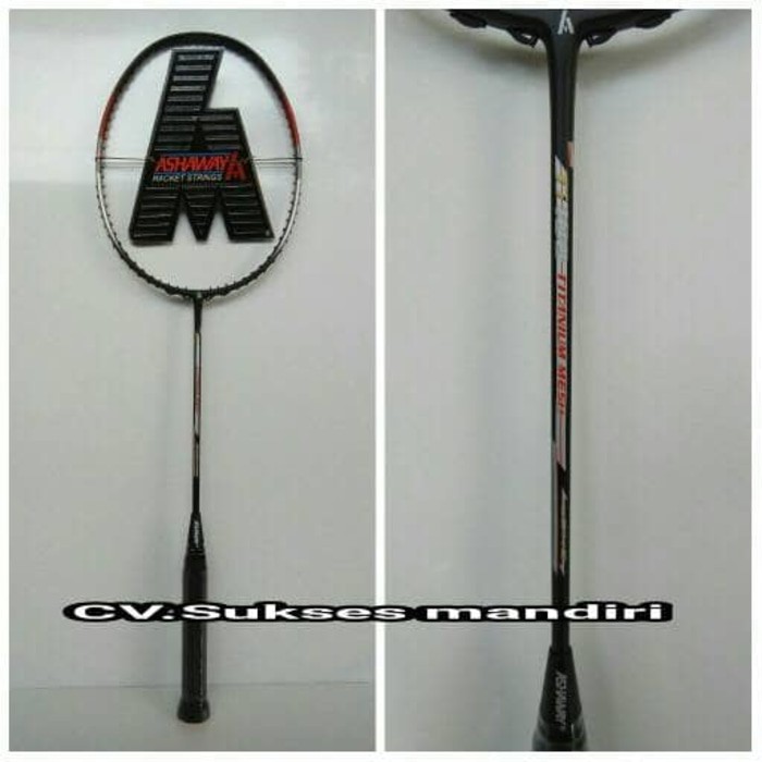 PROMO Raket ASHAWAY Ti 100 Titanium mesh TERLARIS