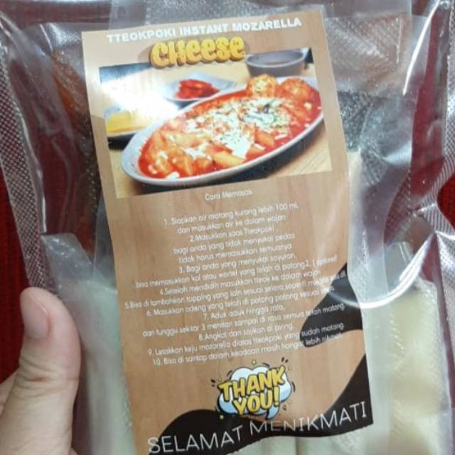 

Teokpokki mozarella frozen
