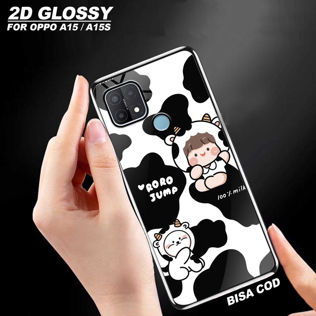 Sukses Case OPPO A15/A15S - Hardcase 2D Glossy Oppo A15/a15S - Silikon Hp Oppo - Silicon Hp Oppo - K