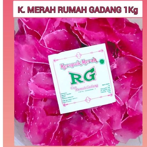 

Kerupuk Merah Rumah Gadang Mentah 1 Kg