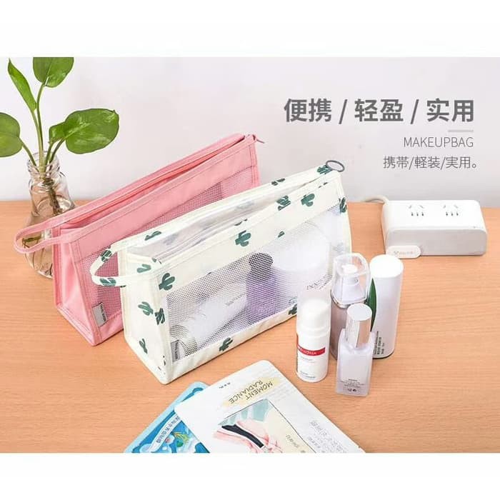 Fashion Makeup Bag Pouch Tenteng