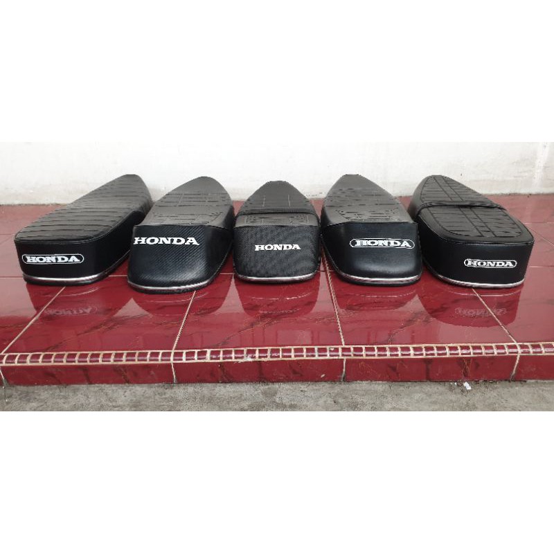 Jok C70 Standart Anti Gembos Jok Standar Honda C70 Warna Hitam Busa Anti Gembos