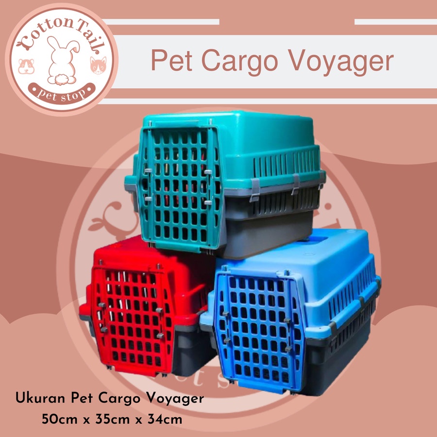 PET CARGO CARIER VOYAGER Fwu Fong Warna Kucing Kelinci Anjing Musang dll