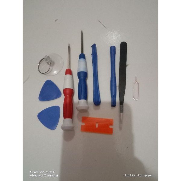 Obeng hp Obeng Set Reparasi 10 in 1 & 8 in 1