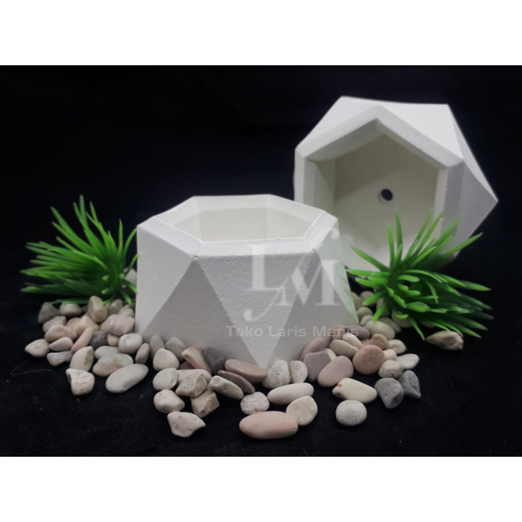 Pot Semen Mini Hexagonal Best Seller