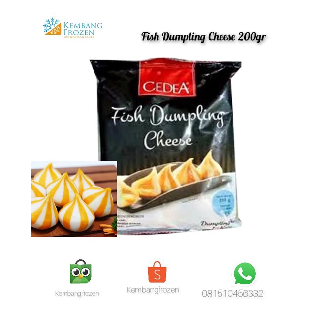 

cedea fish dumpling cheese 200gr