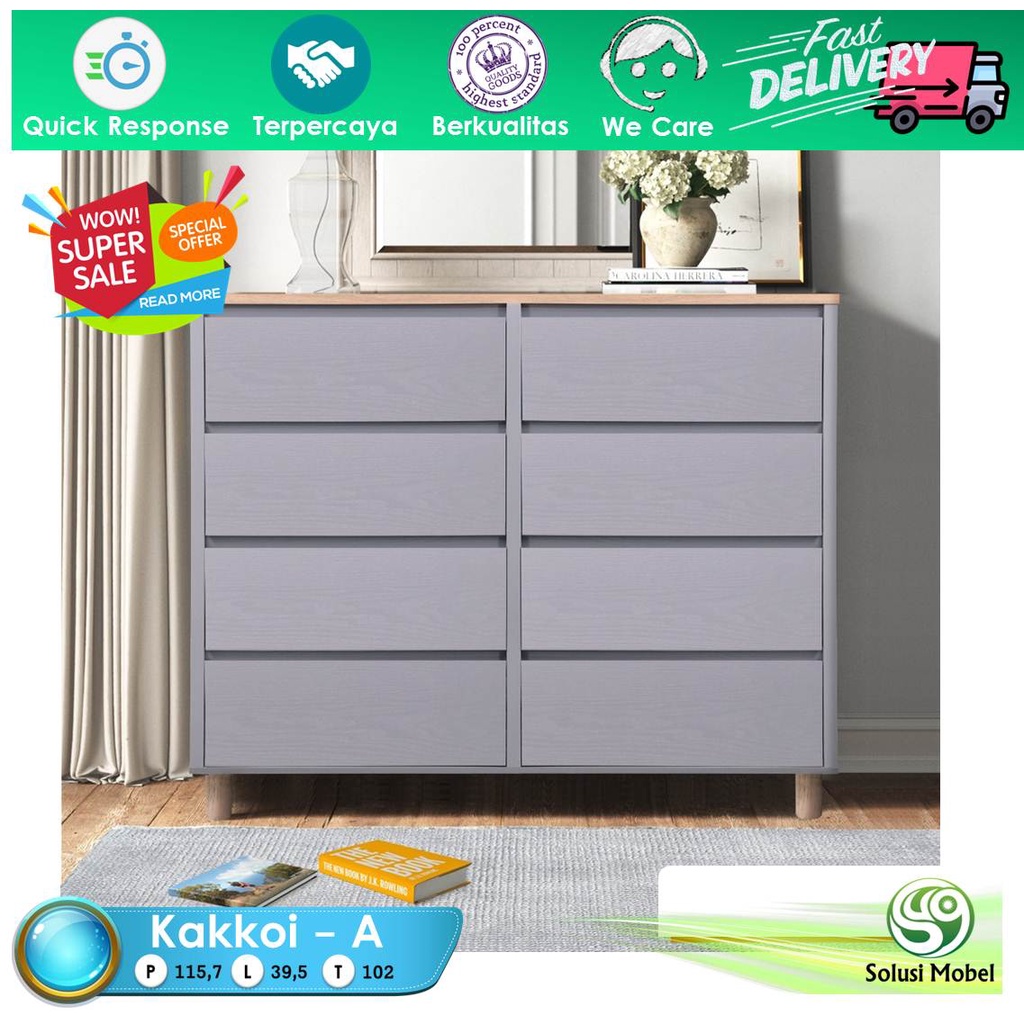 DRAWER / Lemari Laci Bertingkat Rak Bertingkat / Lemari Kabinet Serbaguna Kokoh Minimalis