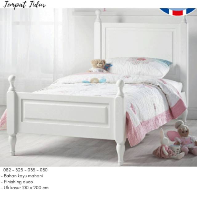 Tempat Tidur Anak Minimalis Modern, Kasur Anak Perempuan Murah, Ranjang Single Anak Cowo 100x200