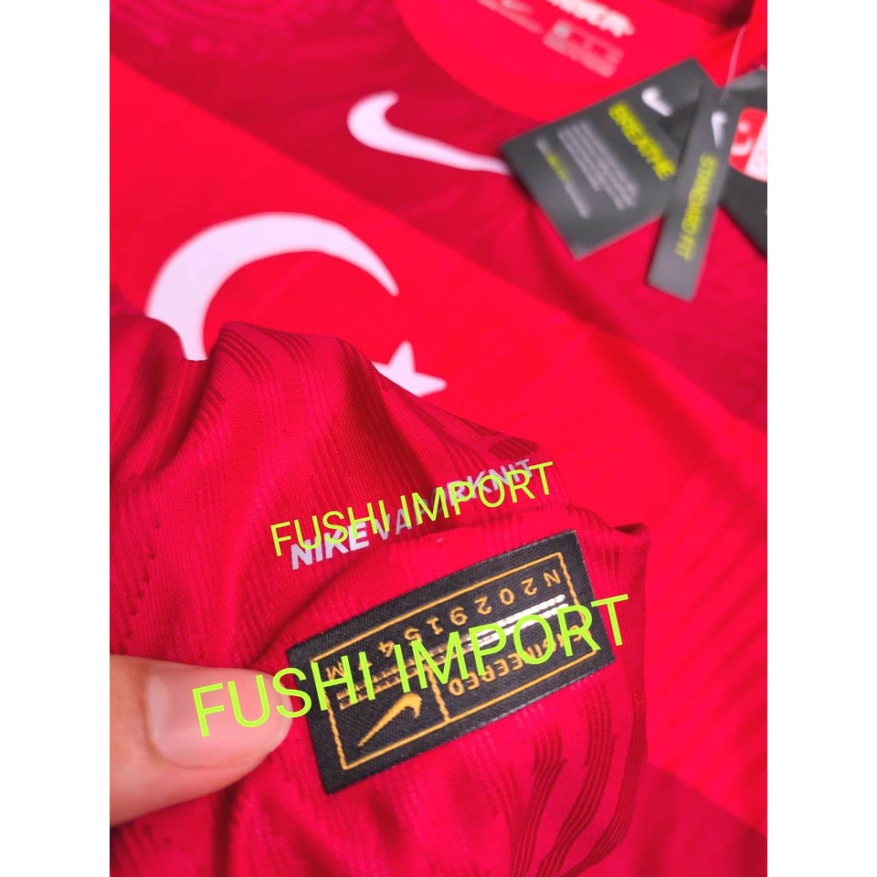 HQ PLAYER ISSUE - JERSEY BOLA TURKEY TURKI AWAY EU 2021 VAPORKNIT HQ