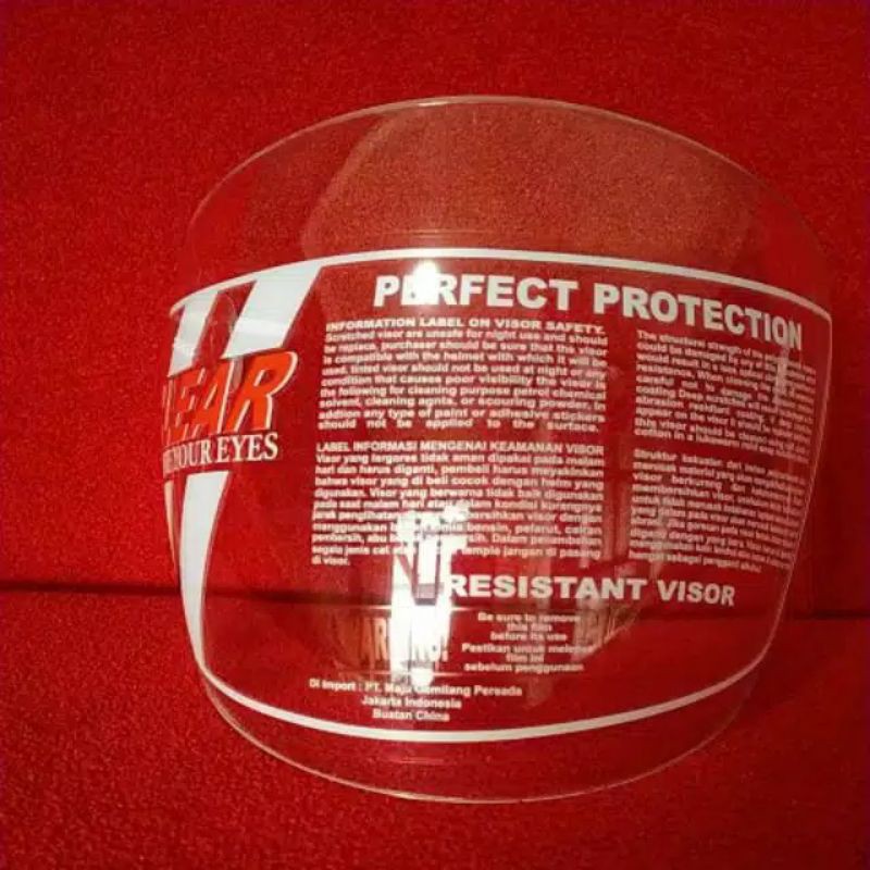 kaca helm NHK predator 2visor / NHK Godzilla / NHK predator kripton