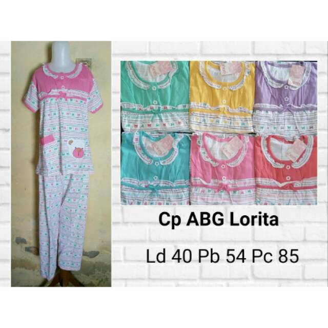 CP ABG LORITA /BAJU TIDUR ABG