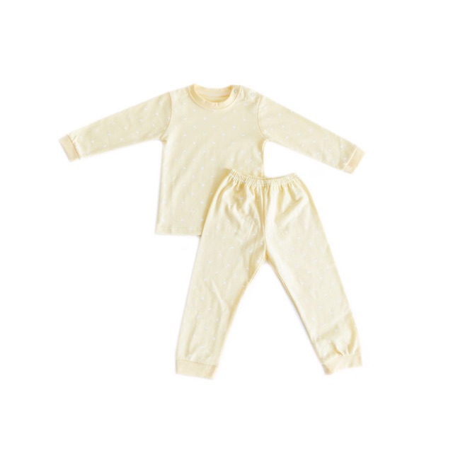 Petite bobo Premium Pajamas- Yellow Anchor