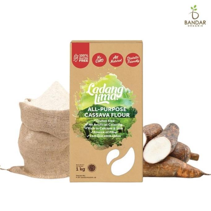 

[[COD]] All Purpose Cassava Flour / Tepung Gluten Free - Ladang Lima SALE Kode 1451