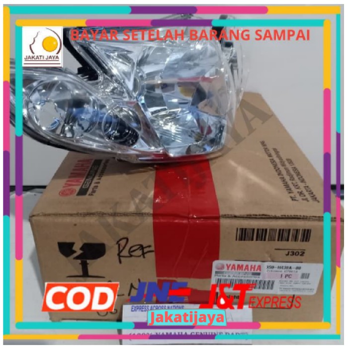 REFLEKTOR LAMPU VEGA R NEW SPARE PART MOTOR ORIGINAL SUKU CADANG MOTOR ASLI YAMAHA A114