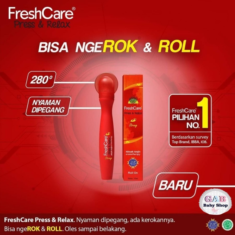 FRESH CARE Patch Stiker Masker / Freshcare Press &amp; Relax / Minyak Angin Aromatheraphy Roll On 10mL/ Eucalyptus Patch Isi 12 Patch