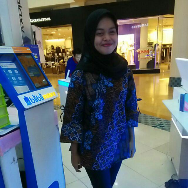 Atasan Batik Dolby Dolbi Dobby Doby Tenun Sutra Tulis Halus Katun Atbm Baron ,sarombit Atasan