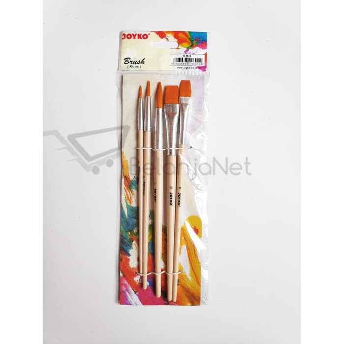 Brush | Kuas Lukis | Kuas Cat Air Joyko Set BR-8