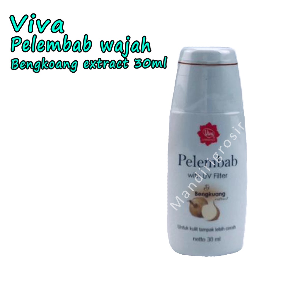 Pelembab * Viva cosmetics * with uv filter * Bengkuang etract * 30ml