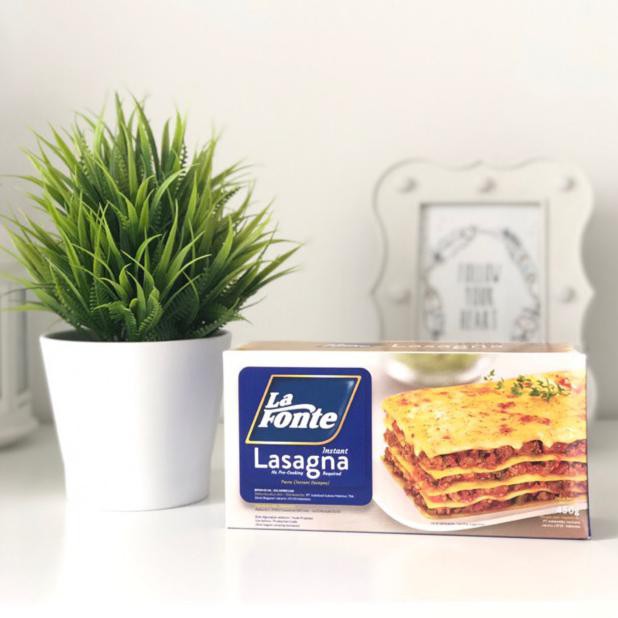 

Terbaru La Fonte Instant Lasagna/Lembar Kulit Pasta (230/450 Gr)