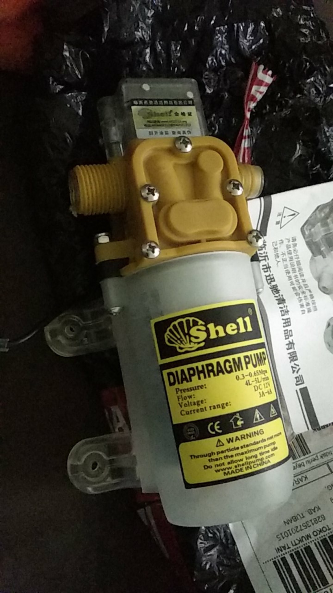 Dinamo Pompa Air Dc 12volt Sinleader Hiu 100 Psi Nagasaki