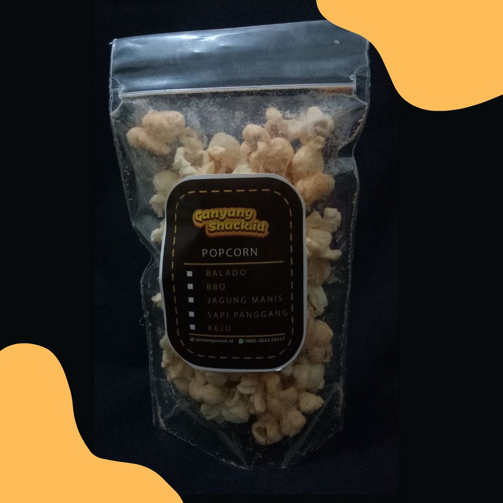 

Popcorn Standing Pouch/BBQ