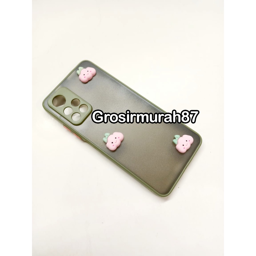candy macaron softcase case tebal kondom hp Redmi note 11 Pink maroon kuning hitam navy