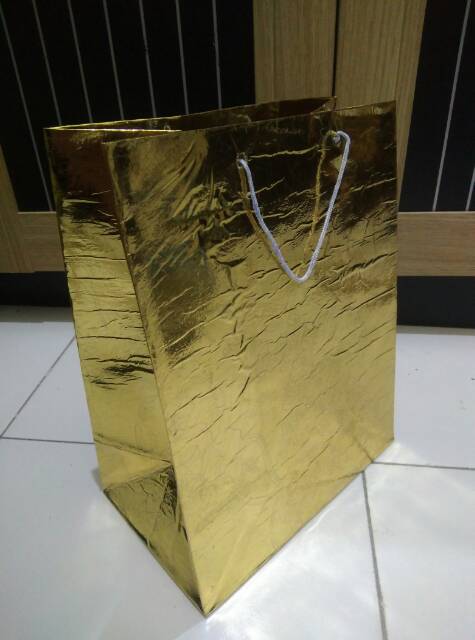 Paperbag metalik 20x25